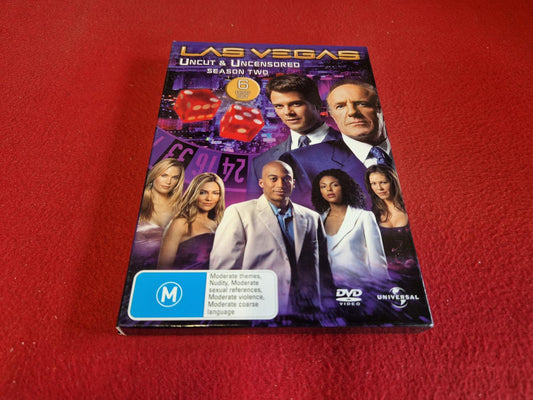 LAS VEGAS UNCUT & UNCENSORED SEASON 2 BOX till DVD