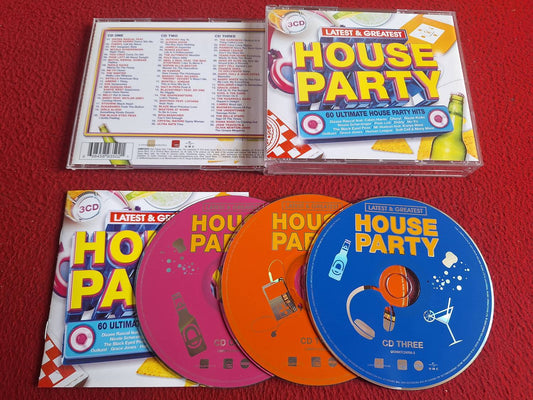 LATEST & GREATEST HOUSE PARTY - DIZZEE RASCAL/CALVIN HARRIS/TAIO CRUZ mfl CD BOX