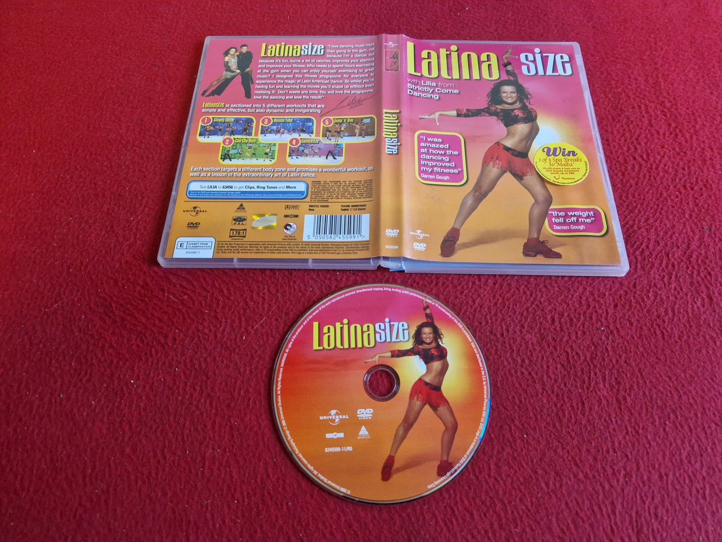 LATINA SIZE DVD