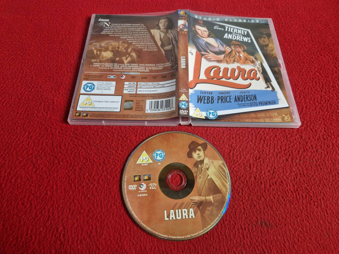LAURA DVD