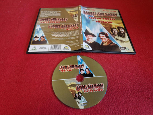 LAUREL AND HARDY IN FLYING DUECES / TOYLAND till DVD