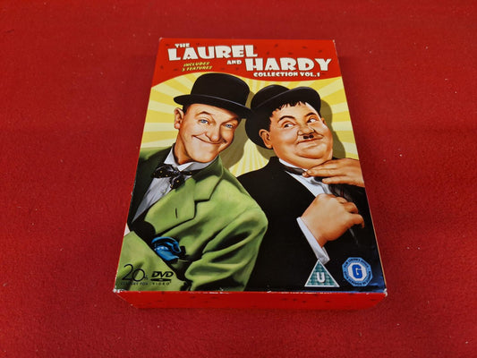 LAUREL & HARDY COLLECTION VOL 1 BOX till DVD