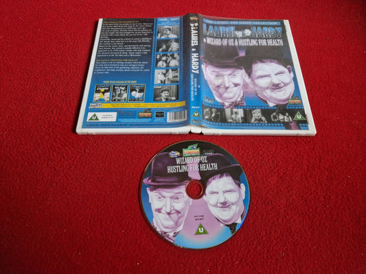 LAUREL & HARDY IN WIZARD OF OZ / HUSTLING FOR HEALTH DVD