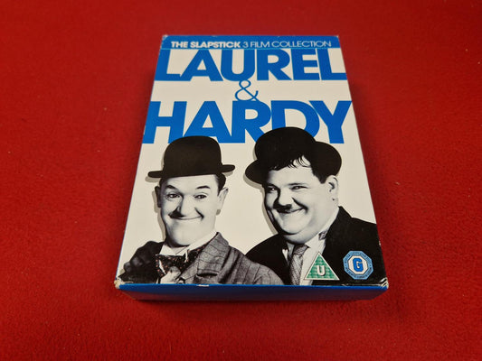 LAUREL & HARDY THE SLAPSTICK 3 FILM COLLECTION BOX till DVD