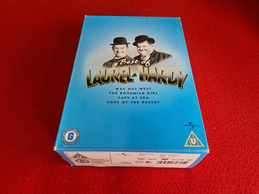 LAUREL & HARDY WAY OUT WEST/ BOHEMIAN GIRL /SAPS AT SEA / SONS OF DESERT BOX DVD