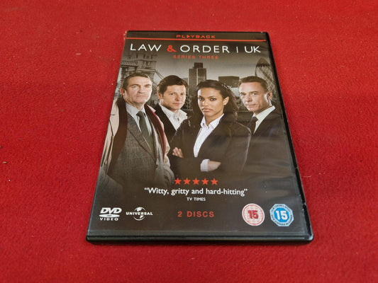 LAW AND ORDER SERIES 3 BOX till DVD
