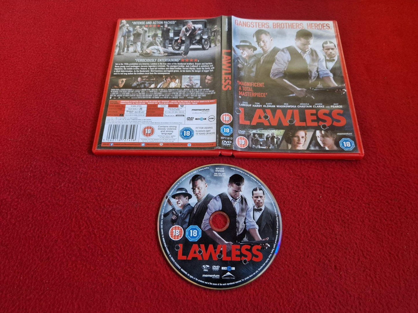 LAWLESS DVD