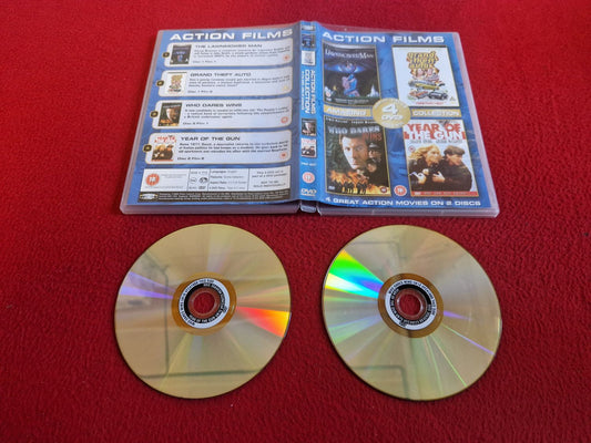 LAWNMOWER MAN / GRAND THEFT AUTO / WHO DARES WINS / YEAR OF THE GUN DVD
