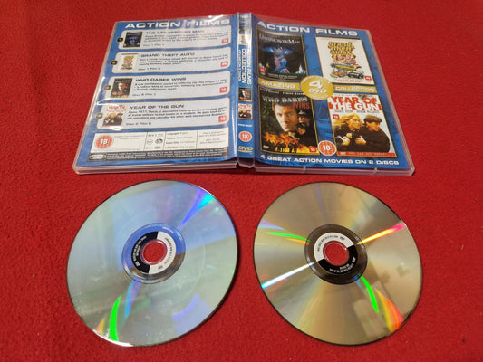 LAWNMOWER MAN / GRAND THEFT AUTO / WHO DARES WINS / YEAR OF THE GUN till DVD