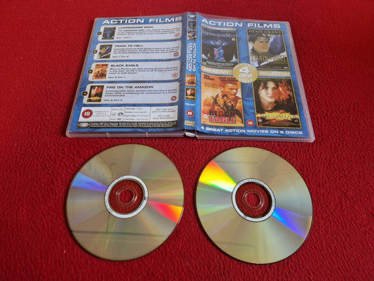 LAWNMOWER MAN / TRAIN TO HELL / BLACK EAGLE / FIRE ON THE AMAZON DVD