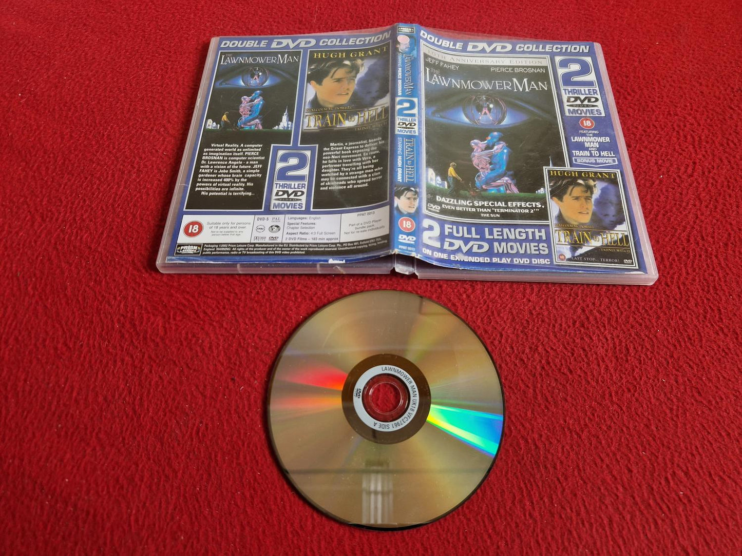 LAWNMOWER MAN / TRAIN TO HELL DVD