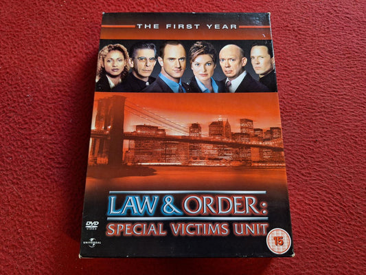 LAW & ORDER SPECIAL VICTIMS UNIT YEAR 1 BOX DVD