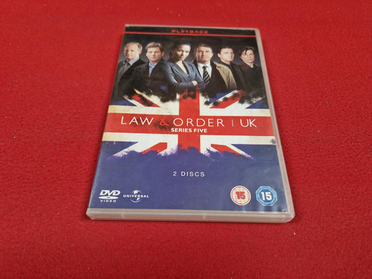 LAW & ORDER UK SERIES 5 BOX till DVD