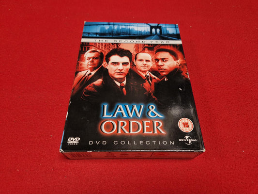 LAW & ORDER YEAR 2 BOX till DVD