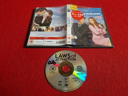 LAWS OF ATTRACTION DVD