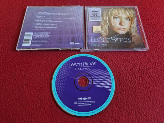 LEANN RIMES I NEED YOU CD