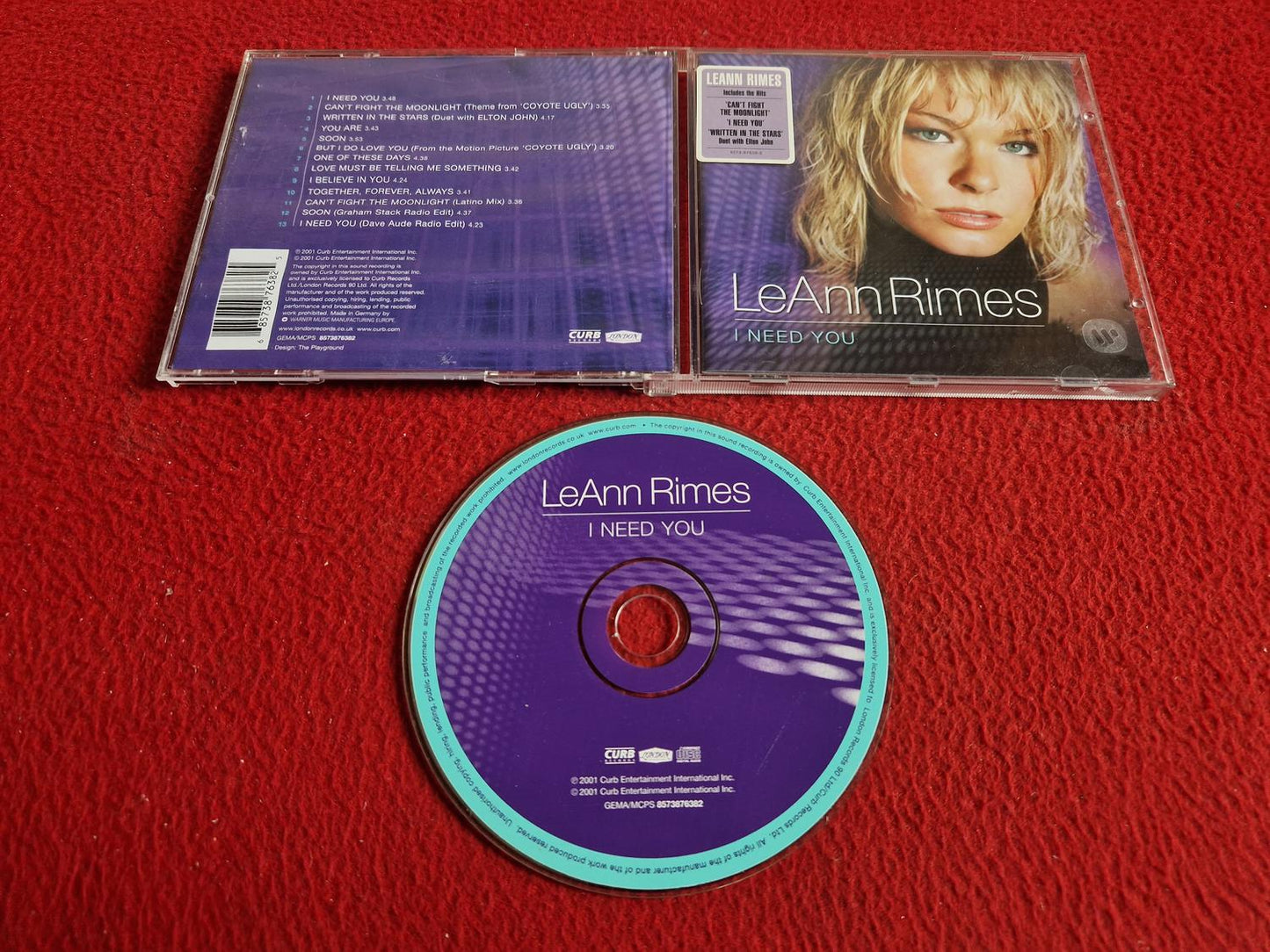 LEANN RIMES I NEED YOU CD