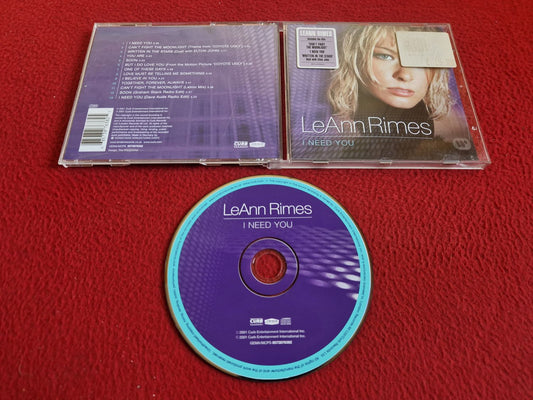 LEANN RIMES I NEED YOU CD