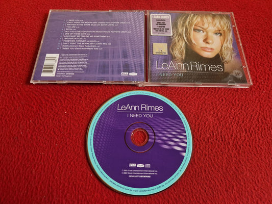 LEANN RIMES I NEED YOU CD
