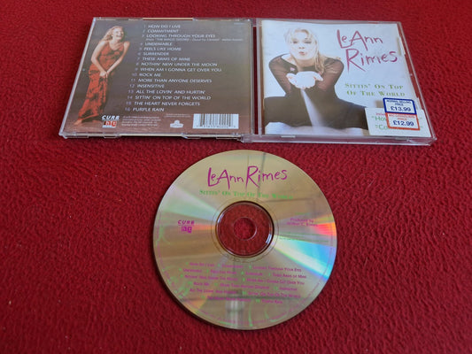 LEANN RIMES SITTIN ON TOP OF THE WORLD CD