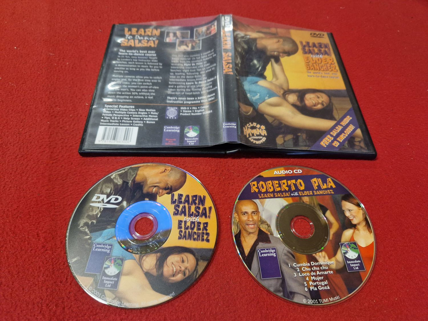 LEARN SALSA WITH ELDER SANCHEZ till DVD