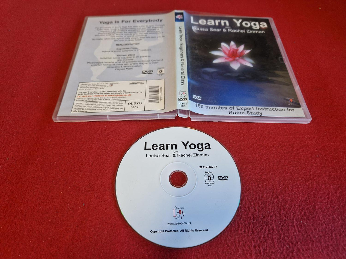 LEARN YOGA BEGINNERS & GENERAL CLASS till DVD