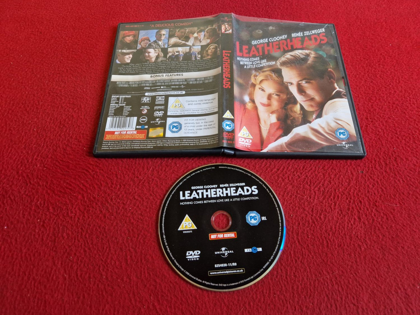 LEATHERHEADS DVD