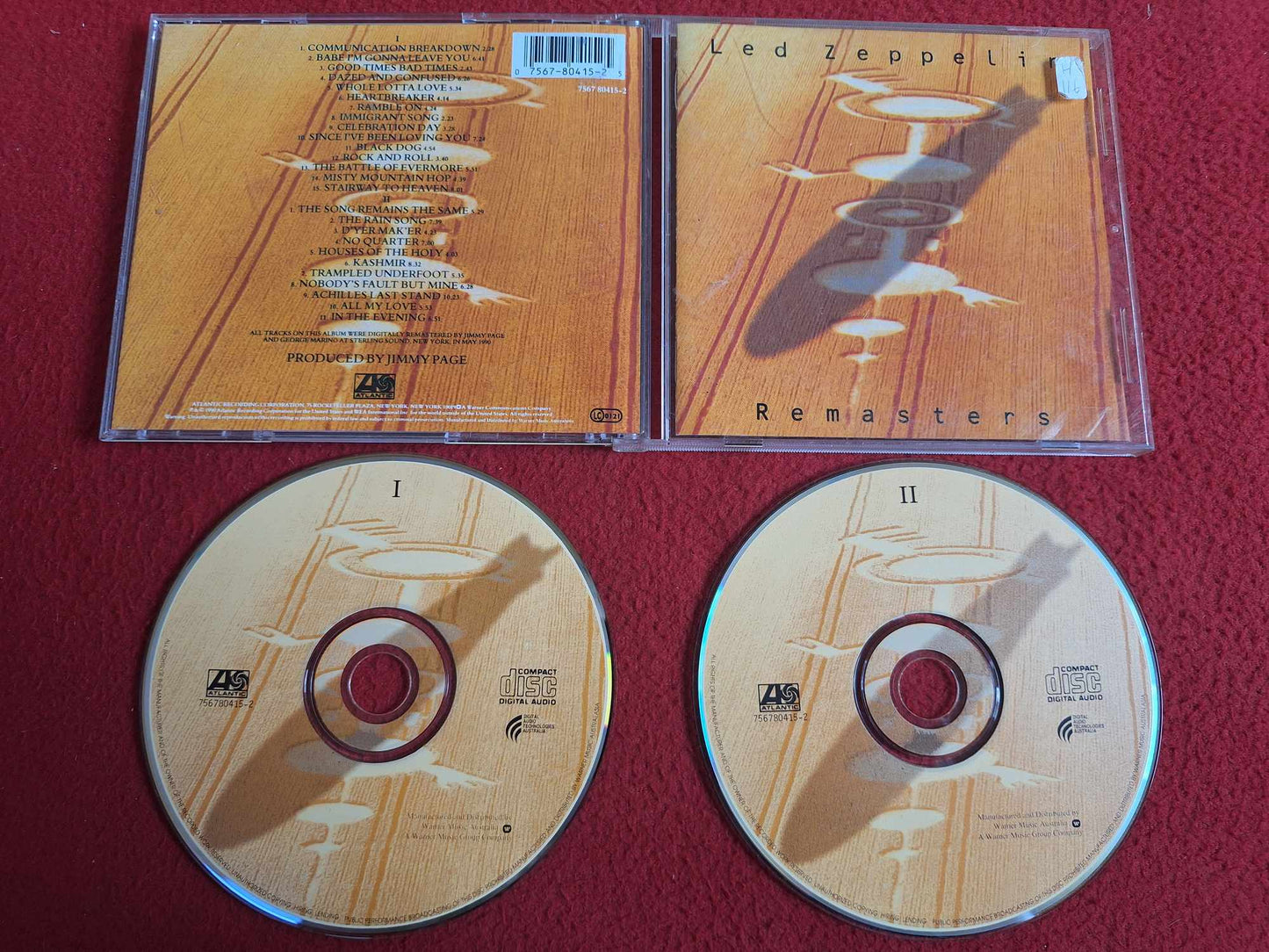 LED ZEPPELIN REMASTERS CD