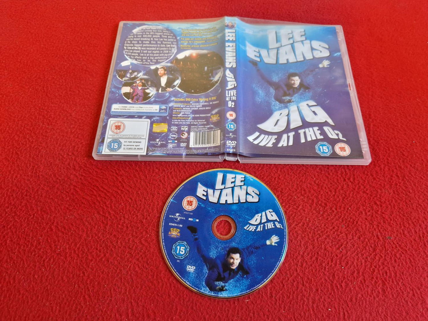 LEE EVANS: BIG - LIVE AT THE O2 DVD