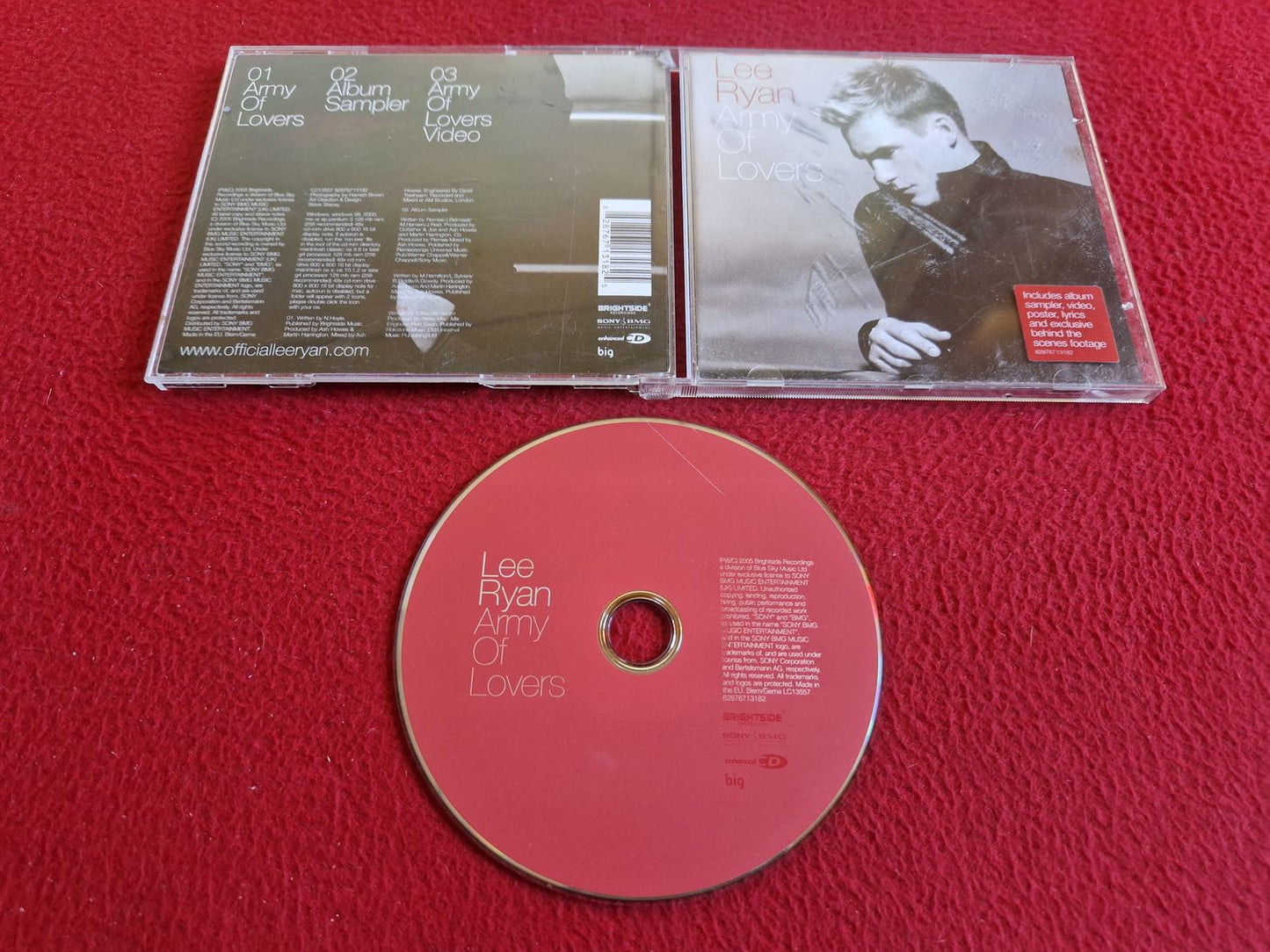 LEE RYAN ARMY OF LOVERS CD