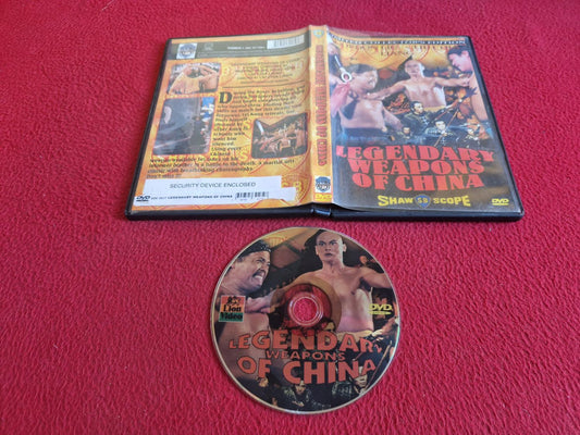 LEGENDARY WEAPONS OF CHINA DVD