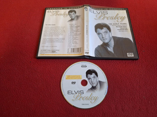 LEGENDS IN CONCERT - ELVIS PRESLEY - THE EARLY YEARS DVD