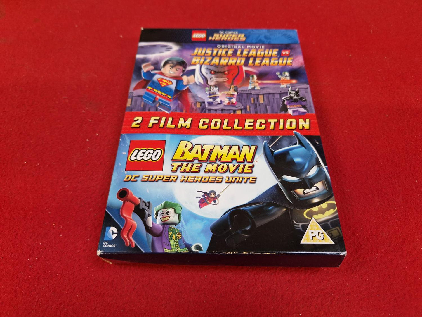 LEGO DC SUPER HEROES JUSTICE LEAGUE VS BIZARRO LEAGUE / BATMAN BOX till DVD