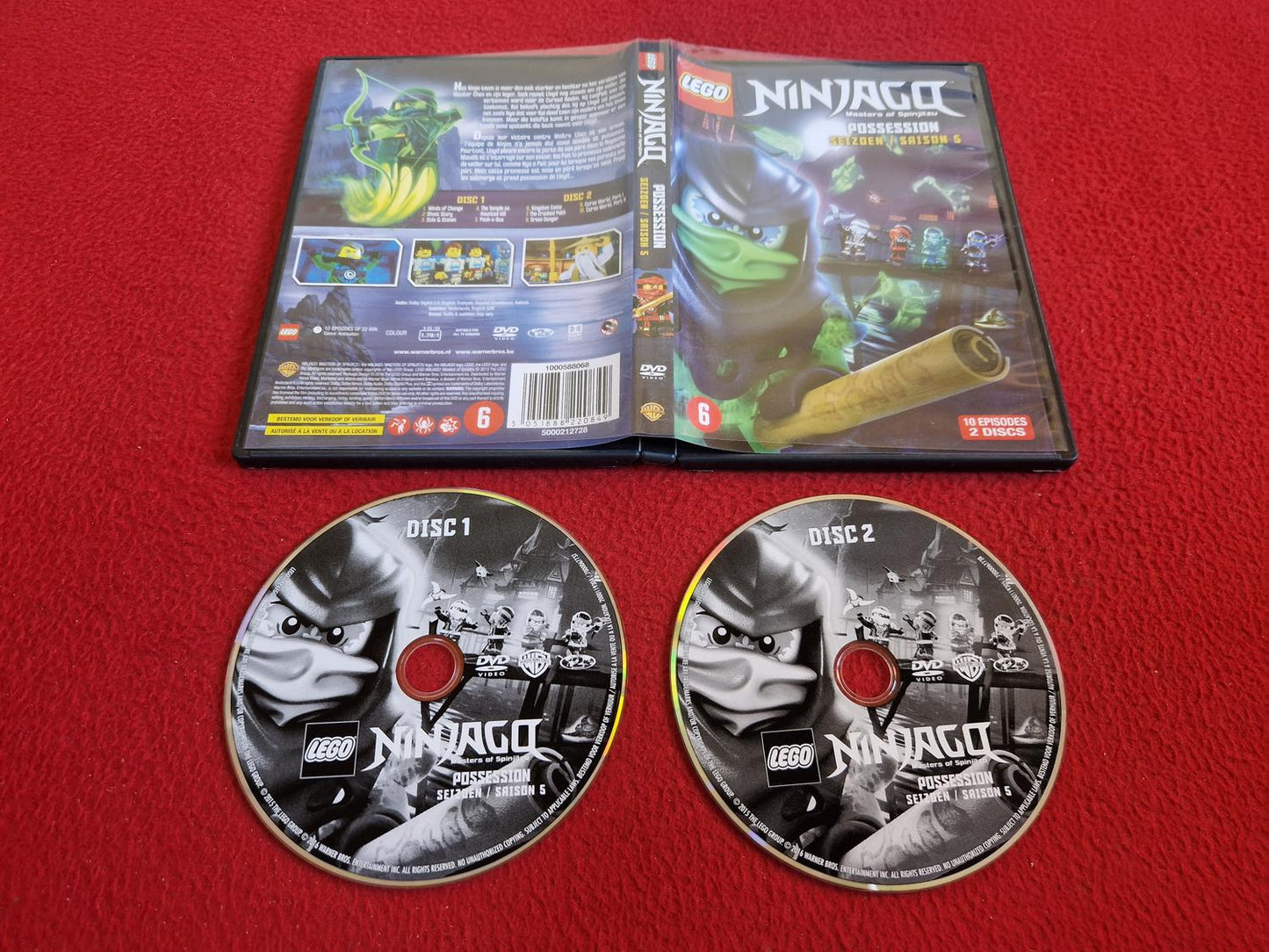 LEGO NINJAGO POSSESSION SEASON 6 [ ENGELSKT TAL / TEXT ] DVD