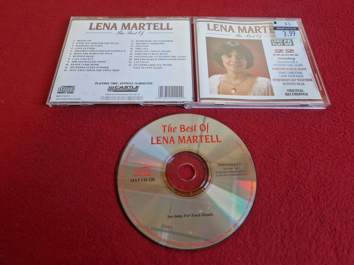 LENA MARTELL THE BEST OF CD