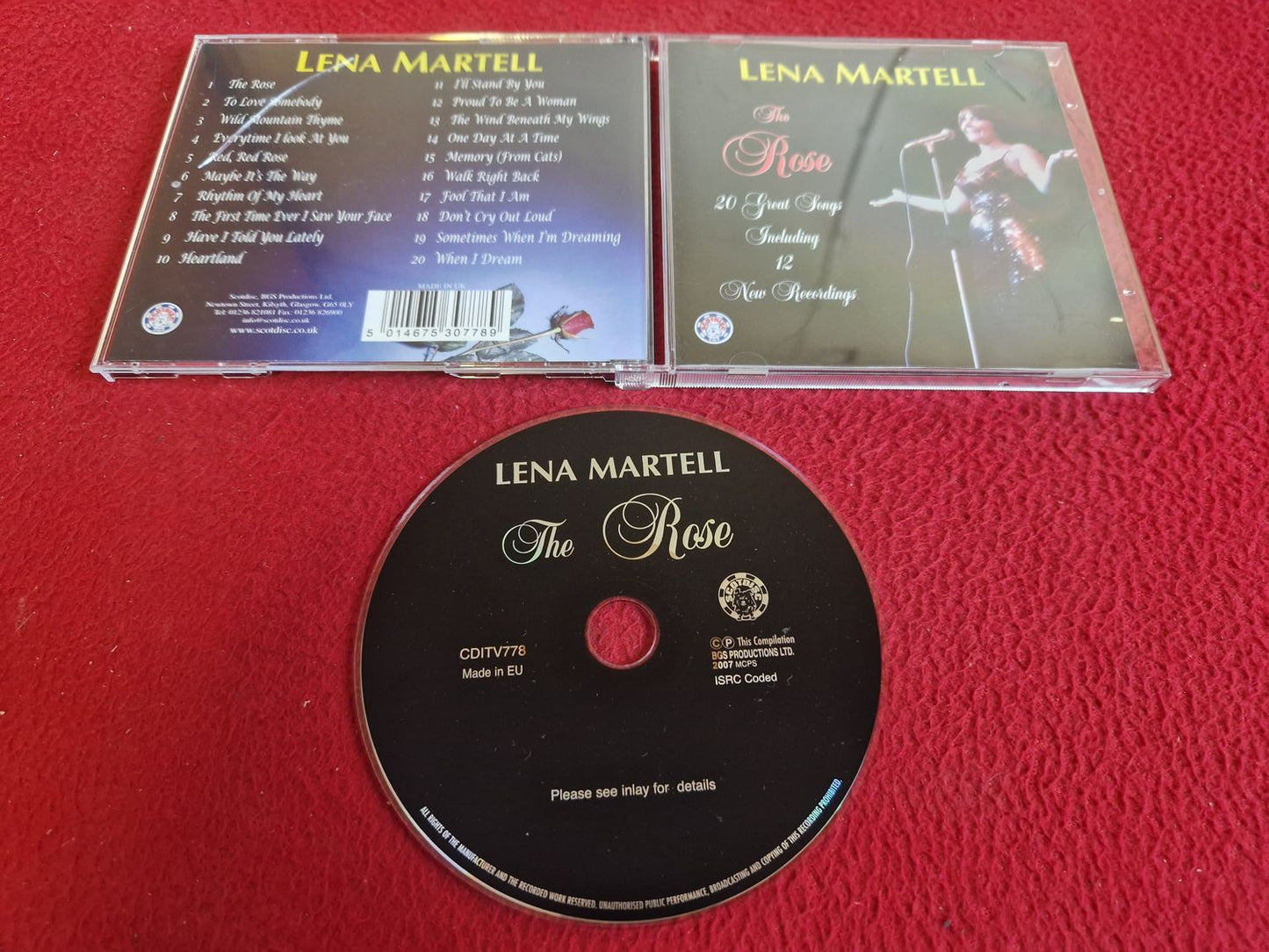 LENA MARTELL THE ROSE CD