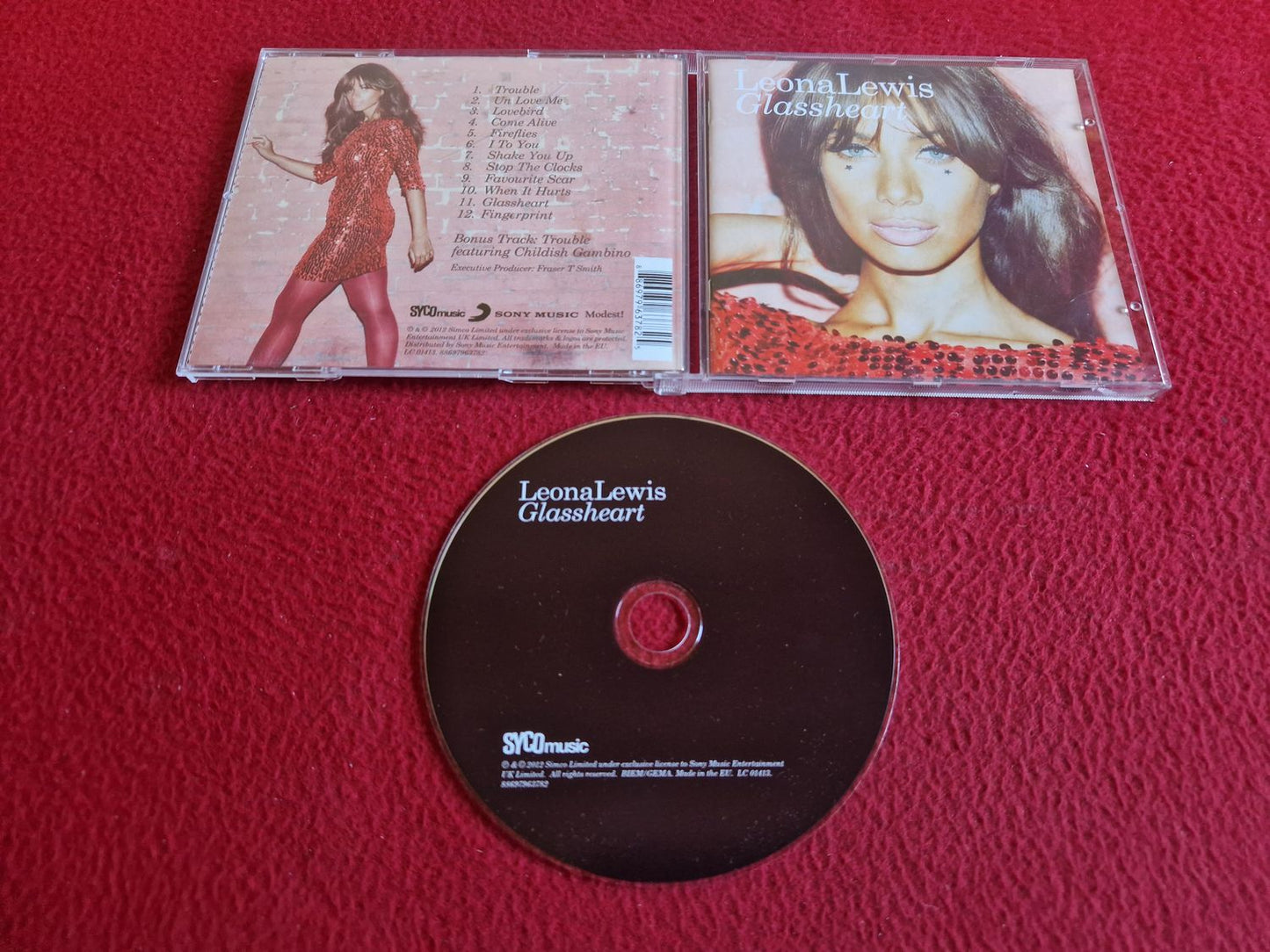 LEONA LEWIS GLASSHEART CD