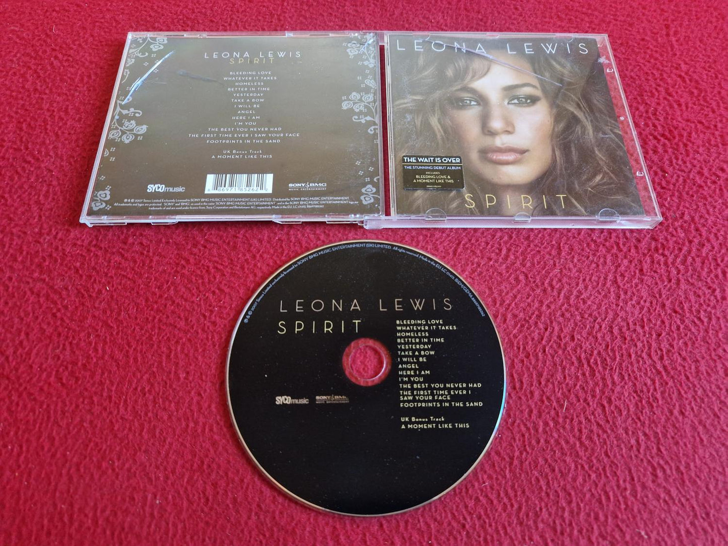 LEONA LEWIS SPIRIT CD