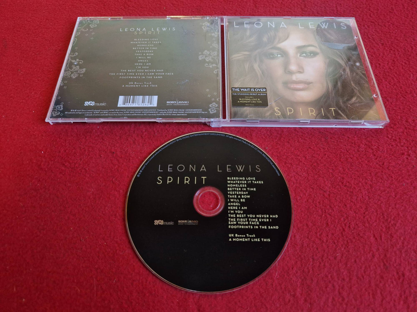 LEONA LEWIS SPIRIT CD