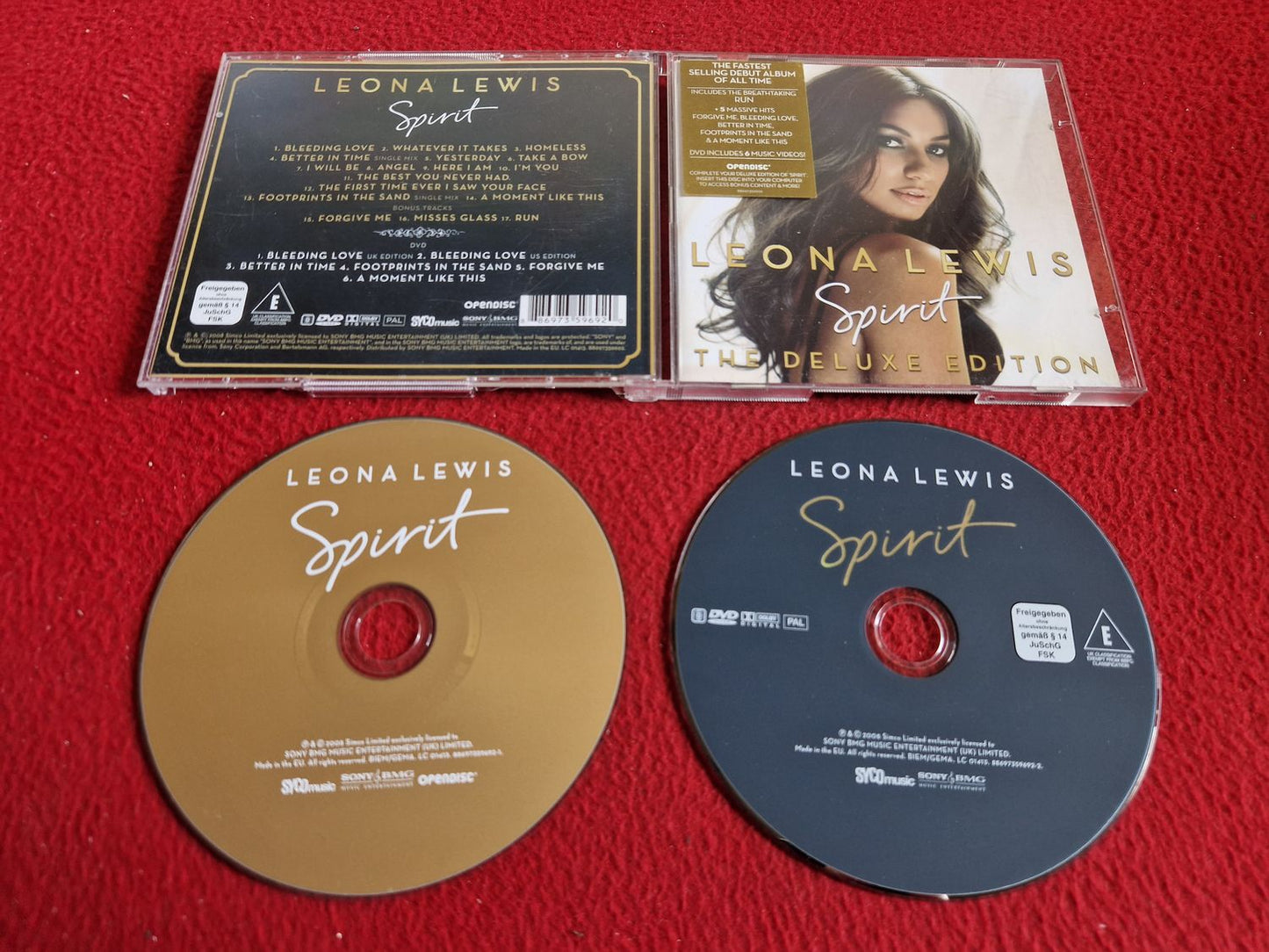 LEONA LEWIS SPIRIT THE DELUXE EDITION CD