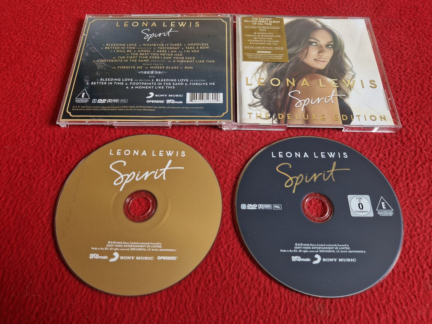LEONA LEWIS SPIRIT THE DELUXE EDITION CD