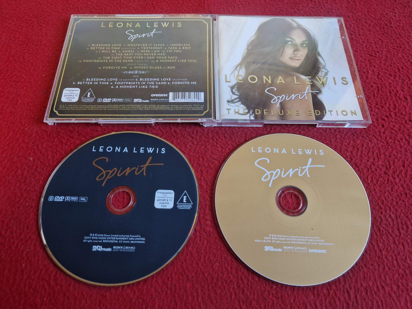 LEONA LEWIS SPIRIT THE DELUXE EDITION CD