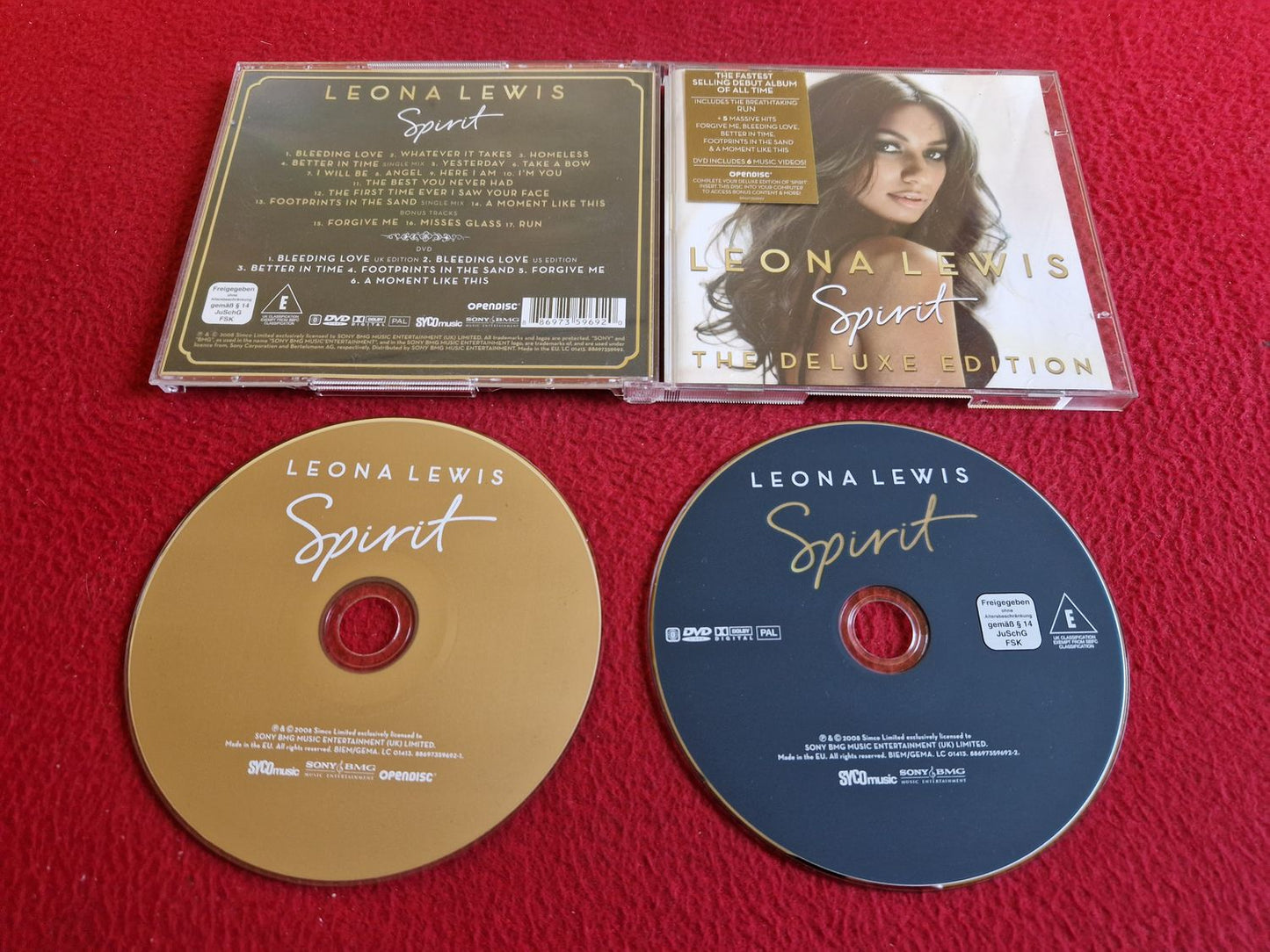 LEONA LEWIS SPIRIT THE DELUXE EDITION CD