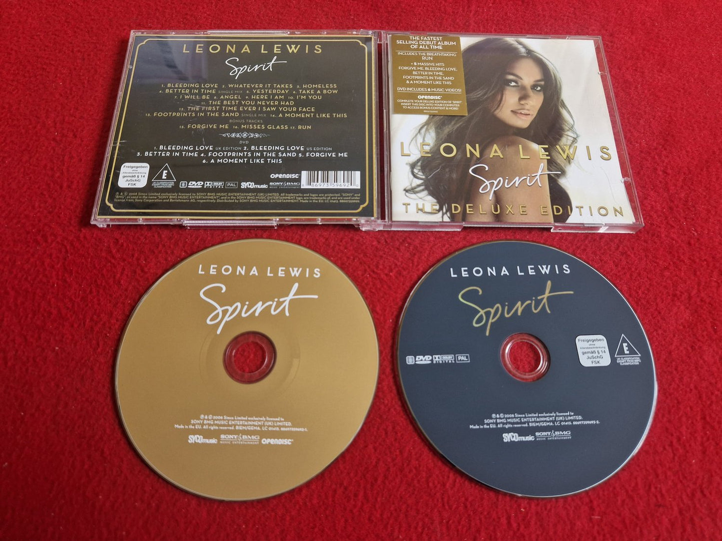 LEONA LEWIS SPIRIT THE DELUXE EDITION till CD
