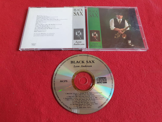 LEON ANDERSON BLACK SAX till CD