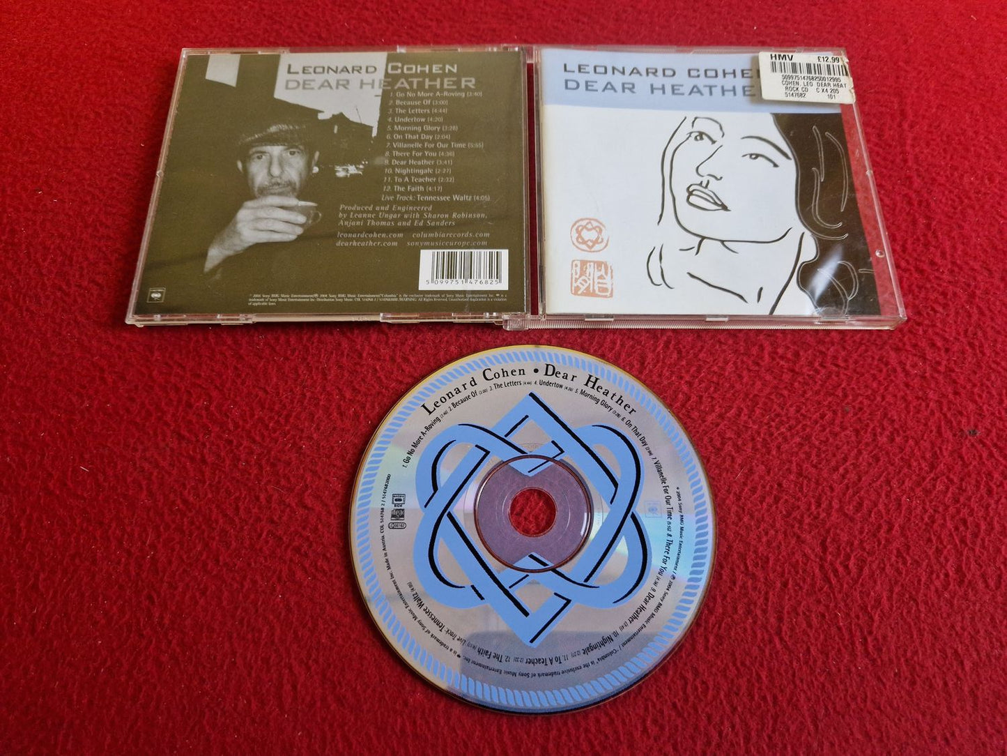LEONARD COHEN DEAR HEATHER CD