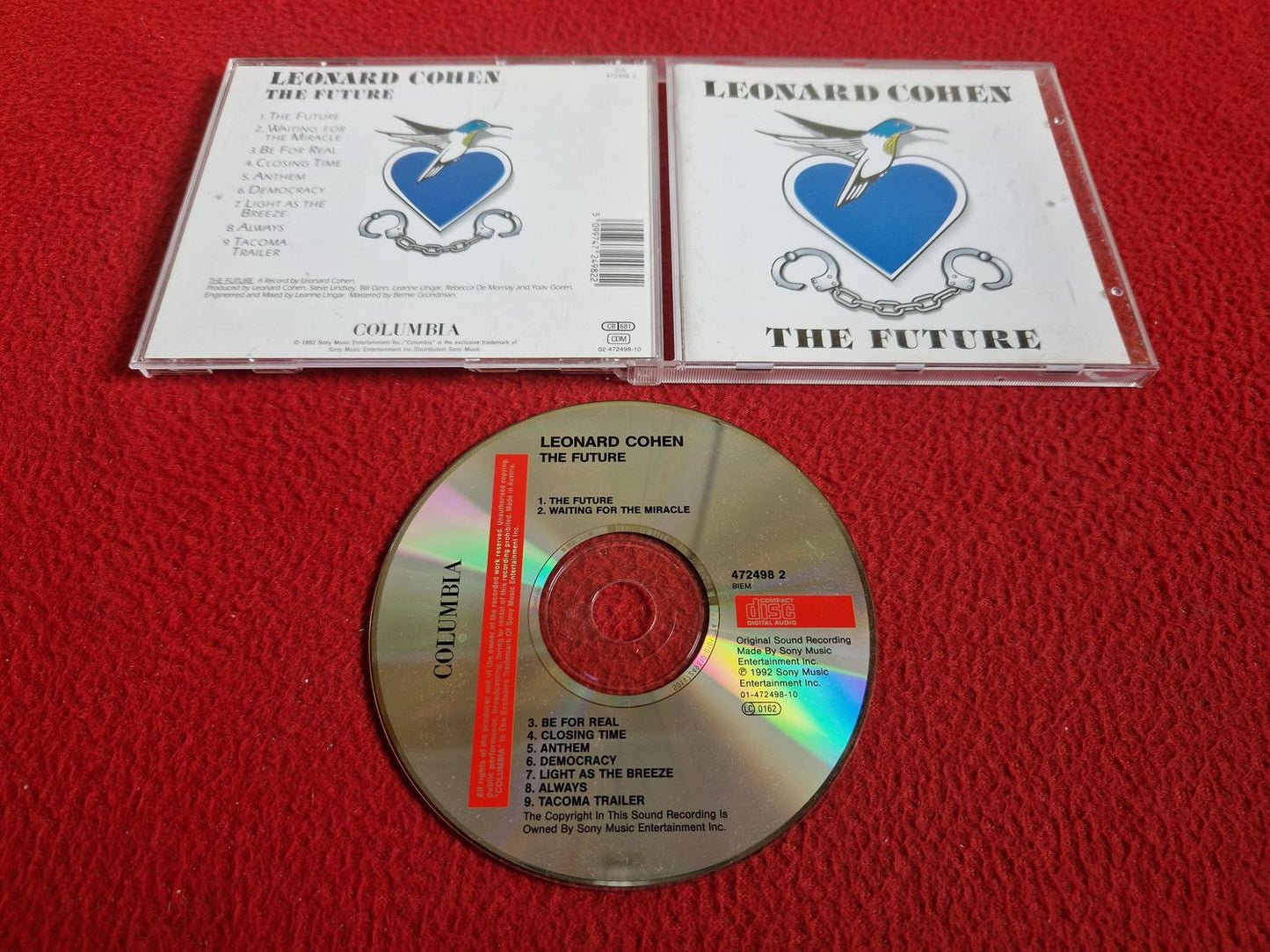 LEONARD COHEN THE FUTURE CD