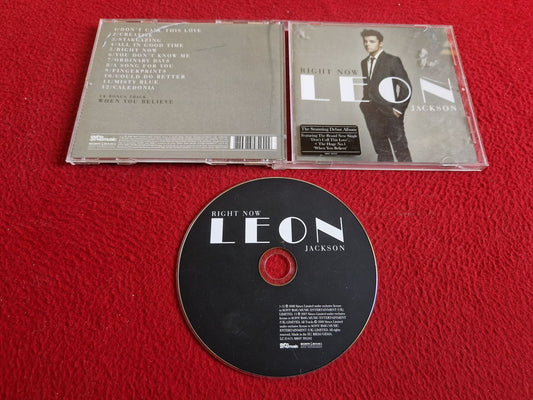 LEON JACKSON RIGHT NOW CD