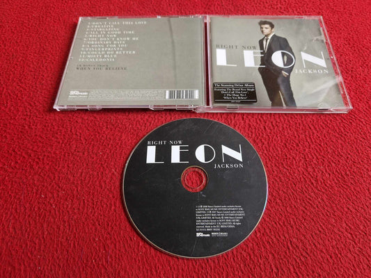 LEON JACKSON RIGHT NOW  CD