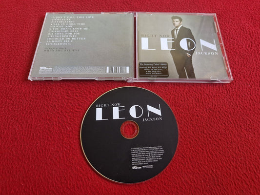 LEON JACKSON RIGHT NOW CD